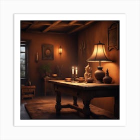 Room In A House Art Print