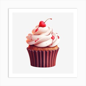 Cupcake Art Art Print