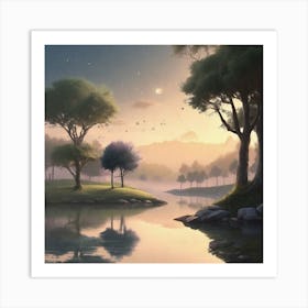 Landscape - Landscape Stock Videos & Royalty-Free Footage Art Print