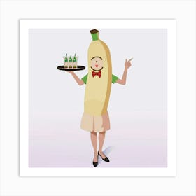 Banana Woman 2 Art Print