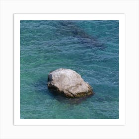 Sea Rock Art Print