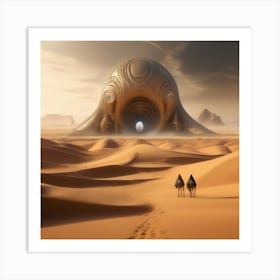 Sahara Desert 157 Art Print