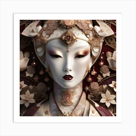 Asian Beauty 1 Art Print