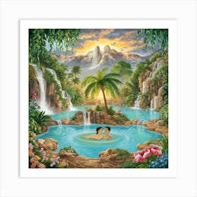 Paradise - Jigsaw Puzzle Art Print