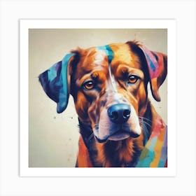 Dog Portrait Art Print