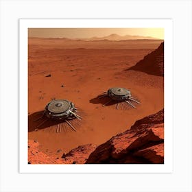 The Martians Art Print