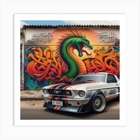 Ford Mustang 1 Art Print