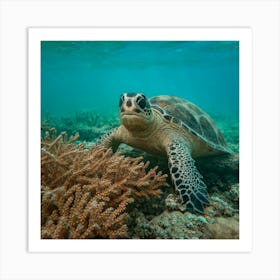 Sea Turtle Art Print