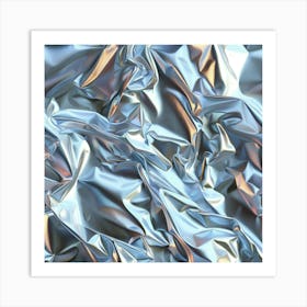 Metallic Foil Background 5 Art Print