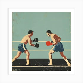 Boxing Poster Art Print