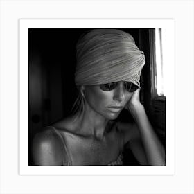 Woman In A Turban Art Print