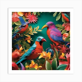 Wild Birds Art Print