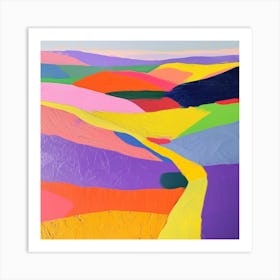 Abstract Travel Collection Maasai Mara National Reserve Kenya 4 Art Print