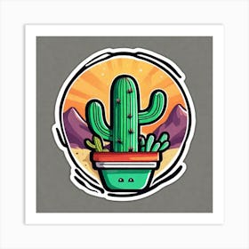 Cactus 5 Art Print