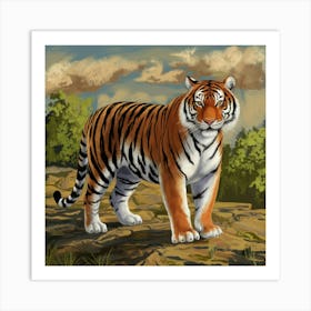 Tiger Art Print