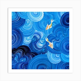 Koi Fish Art Print