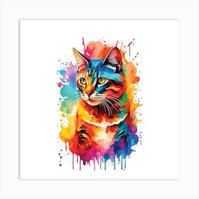 my cat Art Print