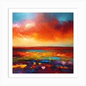 Sunset Art Print