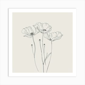 Poppies 76 Art Print