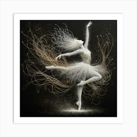 Ballerina 4 Art Print