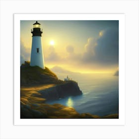 A beacon of hope Art Print