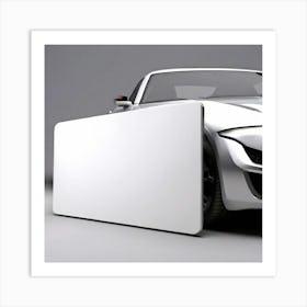 Mock Up Blank Plates Vehicle Customizable Registration Auto Metal Template Unprinted Clea (25) Art Print