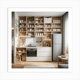 Small kitchen Art Print