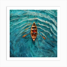 'Canoe' 1 Art Print