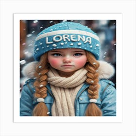 Lorena Art Print