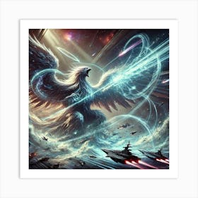 Gust Barrage Art Print