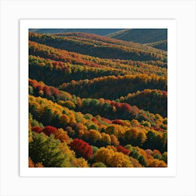 Autumn In The Mountains 7 Art Print