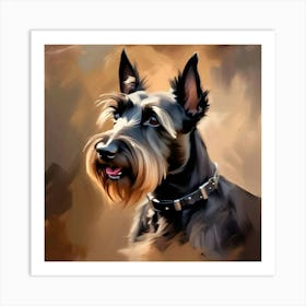 Schnauzer Dog Art Print