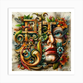 Psychedelic Art 1 Art Print