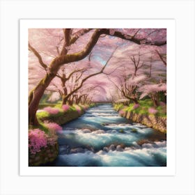 Sakura Blossoms 1 Art Print