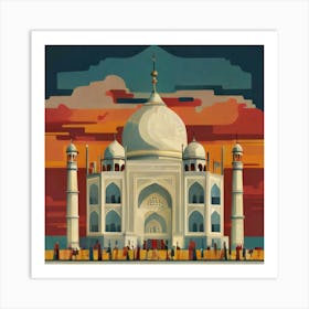 Taj Mahal 1 Art Print