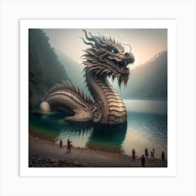 Maggal the Dragon Art Print