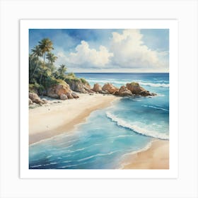 Beaches Beach Near Me Art Print 0 Art Print