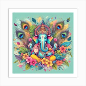 Ganesha 32 Art Print