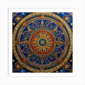 Mandala 3 Art Print