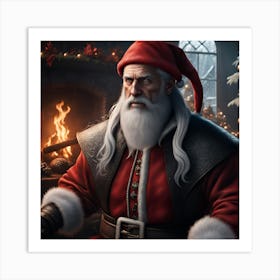 Santa Claus Art Print