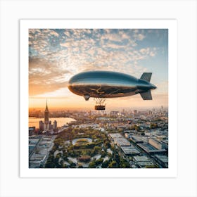 Airship Photo Art Print