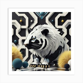 Panda Art Print