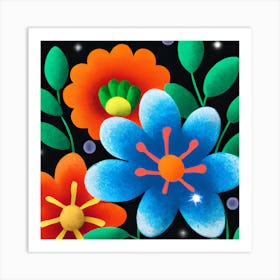 Floral Pattern3 Art Print