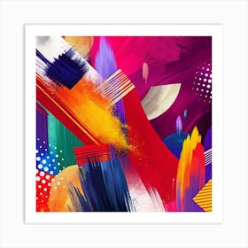 Abstract Painting 203 Art Print