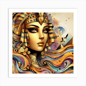 Egyptian Woman 35 Art Print