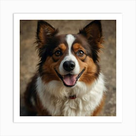 Dog portrait 1 Art Print