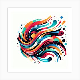 Abstract Illustration 2 Art Print