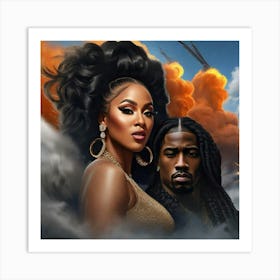 Power Couple Art Print