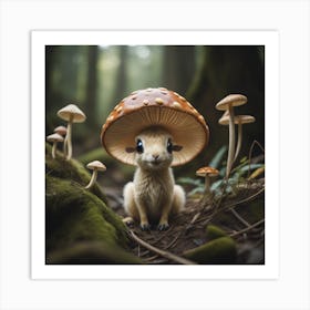 Little Mushroom Art Print