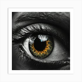 Eye Of Fire Art Print